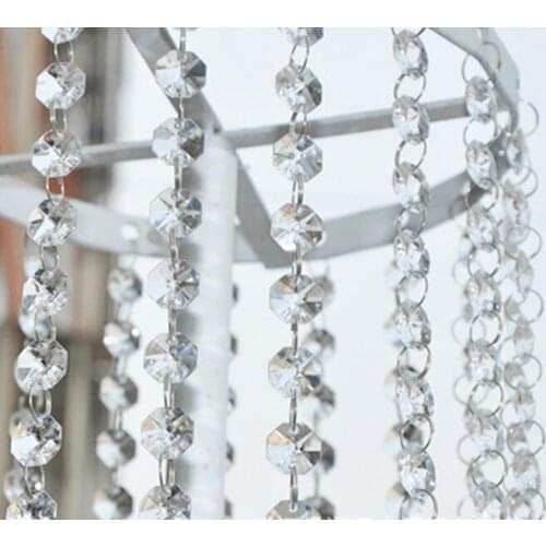 Wholesale Acrylic Bead Curtain Hotel Bar Decoration Door Curtain Home Luxury Window Curtain 200m/lot