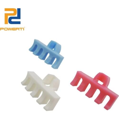 POWERTI 4 pcs/lot Badminton Racket Stringing Machine Tool Load AWL Spreader Adapter with 5 tooth