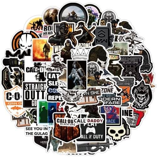 10/50pcs/pack Death Demand Japanese anime Cartoon Stickers For Skateboard Computer Notebook Car Decal Childrens Toys Etc