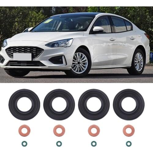 Diesel Fuel Injector Seal Washer O-Ring Outdoor Anti-resistance Repairing Parts for Ford Transit Mk7 2.2 2.4 3.2 TDCi