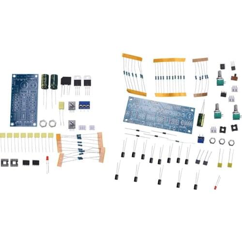 1 Set Low Pass Filter Bass Subwoofer Pre-Amp Amplifier & 1 Set 2.1 Channel Subwoofer Preamp Board