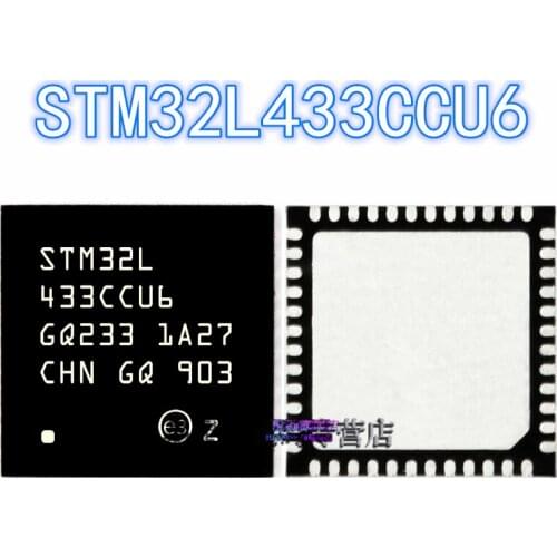 1PCS 100% new original authentic STM32L433CCU6 QFN-48 32L433CCU6 QFN48 32-bit microcontroller chip