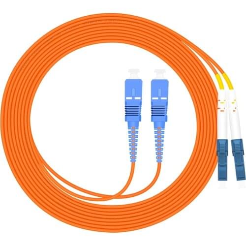 10PCS 3m SC-LC FC-LC LC-LC Duplex MultiMode Fiber Optic Jumper Fiber optical cable Fiber Optic Patch Cord Fiber Optic Jumper
