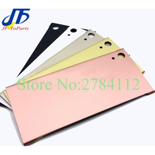 10pcsFor Sony Xperia Z1 Z2 Z3 Z5 mini Z LT36 M5 XZ2 XZ3 XZ4 PremiumRear glass Back Cover Battery Door Housing Case Replacement