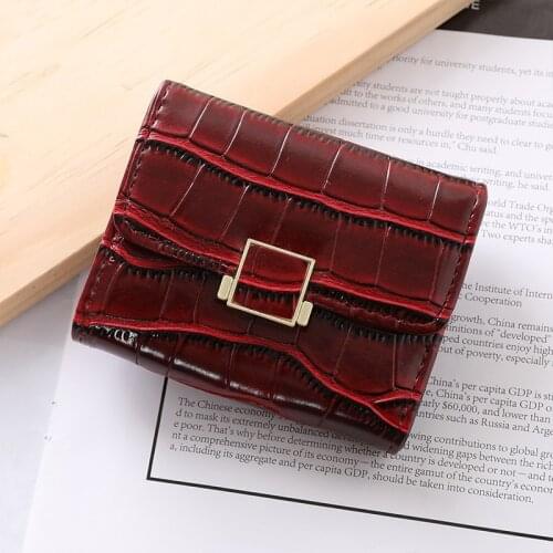 2021 Business Card Holder Wallet Women/men PU Leather Black/green/brown/red Bank/ID/credit Card Holder Case Fashion Card Bags