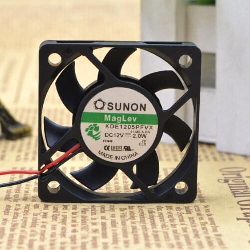 FOR SUNON KDE1205PFVX 5010 12V 2.0W 5CM 5 cm Silent cooling fan