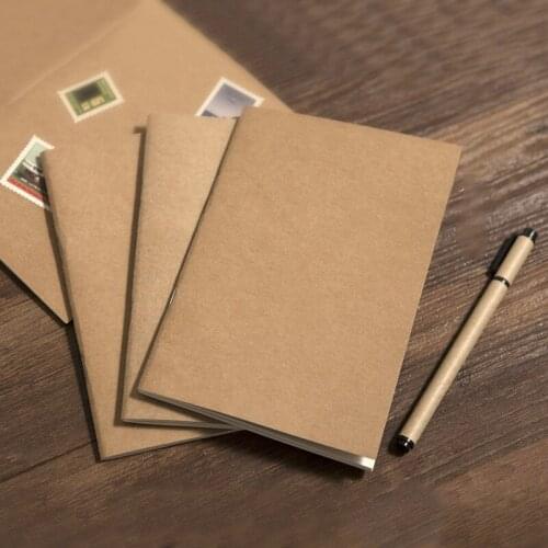 Travelers diary traveler notebook notepad cowhide paper design replacement 32K 135*190mm travel journal spiral filler papers