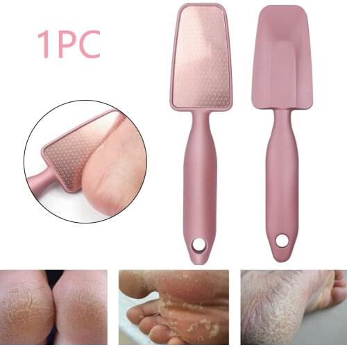 1pcs Home Foot File Cuticle Rasp Professional Glass Salon Portable Callus Remover Scrubber Grinding Dead Skin Pedicure Tool Heel