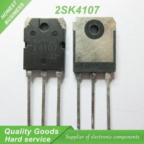 10PCS free shipping K4107 2SK4107 TOS TO-3P 15A 500V electric welding machine used MOS 100% new original