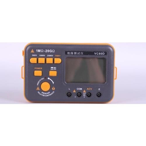 Eone VC60D Digital Insulation Tester Tramegger AC Voltage Measurement