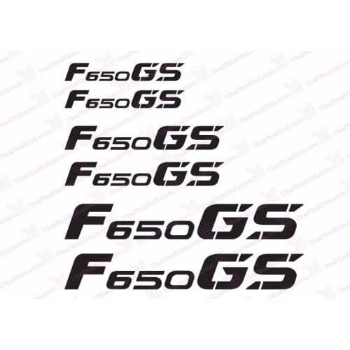 GS Motorcycle Reflective Decal Kit "F650 GS "for Touratech Panniers
