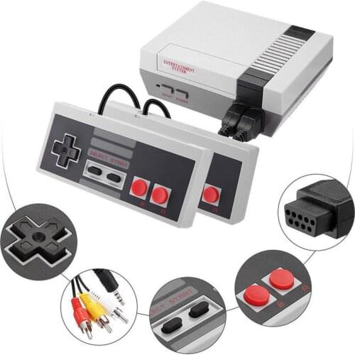 Retro Handheld 4 Keys Games Console Built-in 620 Classic Games for NES US Mini TV Handheld Game Console Joypad Dropshipping