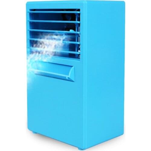 Summer Portable Mini Personal Air Conditioner Fan Air Conditioner Evaporative Air Cooler Misting Desk Cooling Fan Humidifier
