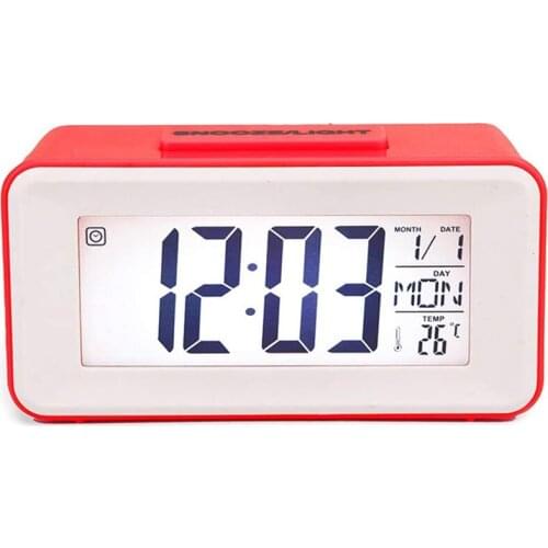 Mini Simple Electronic Clock, Childrens Alarm Clock, Student Bedside Clock, Compact And Stylish