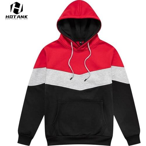Mens Hoodies Patchwork Hooded Sweatshirt men Casual Spring Autumn Long sleeve pullover male Loose Brand Clothing Fashion Hoodie