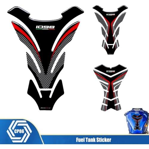 For Ducati 1098 fuel tank stickers, protection decals 1098R 1098S fuel tank stickers