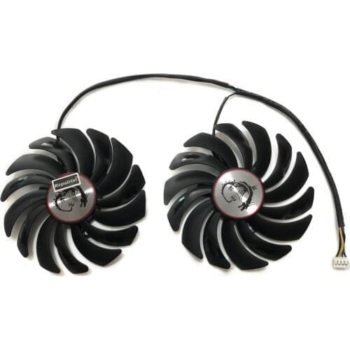 PLD10010B12HH/PLD09210B12HH VGA GPU Cooler Fan For MSI RX480 RX580 RX470 RX570 GAMINNG ARMOR Video Graphics Cards Cooling