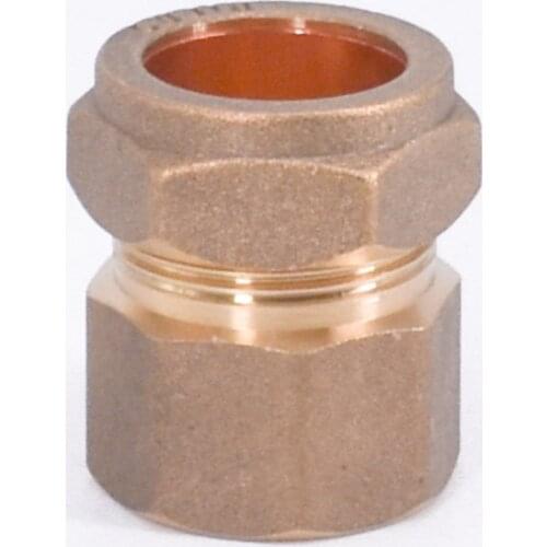 Fit Tube OD 22mm x 3/4" BSP Female Brass Compression Fitting Union Connector Water Gas Fuel