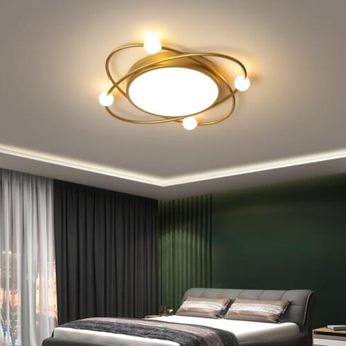 Simplicity Ceiling lamp Modern led Ceiling Lights for living Room Bedroom Study Room Corridor Black White Home Lighting Light
