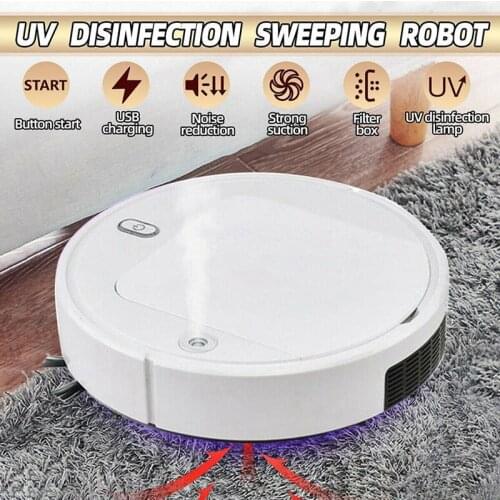 4-in-1 Intelligent Humidifying Sweeping Robot Vacuum Cleaner Spray Disinfection Sweeping Machine Cleaner Home