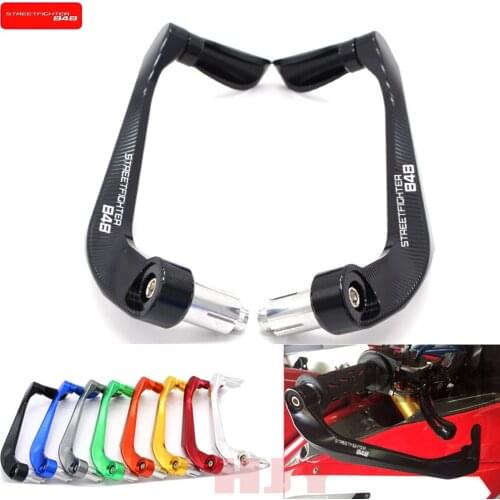 For Ducati STREETFIGHTER 848 2012 2013 2014 2015 Universal 7/8" 22mm Motorcycle Handlebar Brake Clutch Levers Protector Guard
