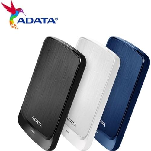 High Speed ADATA External HDD USB 3.0 HV320 1TB 2TB 2.5'' Portable External Hard Drive Disk HDD for Laptop Desktop