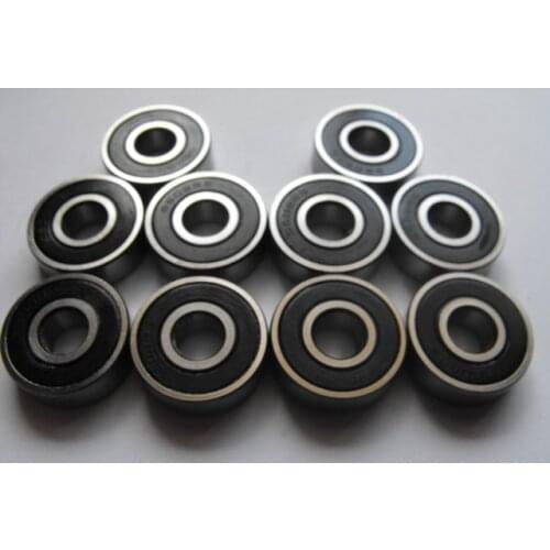 10PCS 6X16X5mm 696A 2RS 6X16X5 ABEC3 Model bearing Motor bearing