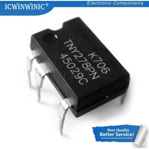 10piece TNY278PN TNY278P DIP7 DIP TNY278 new original In Stock
