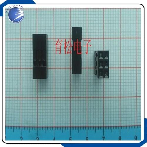 20PCS 2*3Pin Du pont 2.54MM 2*3 Dupont Connector 2x3 Dupont Plug 2X3PIN Shell Jumper Female 2.54-3P