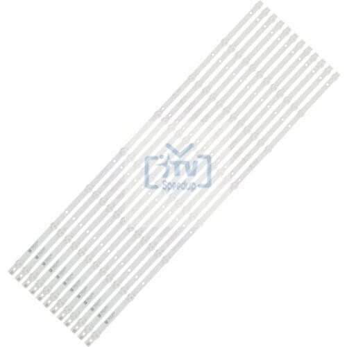 100% New 60pcs/Kit LED strips for PHLIPS 65 TV 4708-K65WD8-A1213K01 K65WD A1 2015-03-11 4708-K65WD8-A2213K01 K65WD A2 2015-12-14