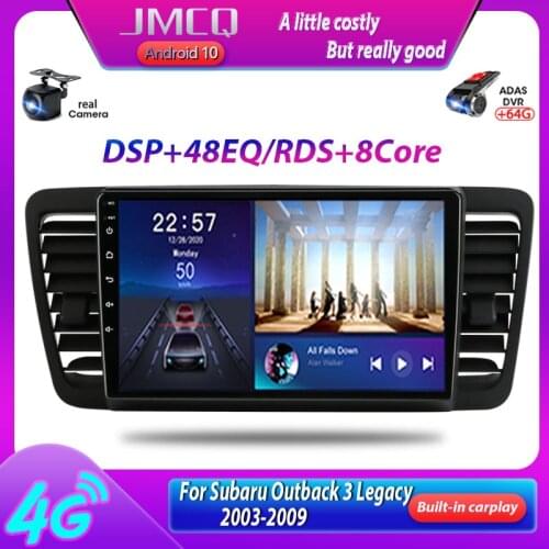 JMCQ Android 10 Car Radio for Subaru Outback 3 Legacy 4 2003-2009 Multimedia Video Player 2din Navigation GPS Stereo Head Unit