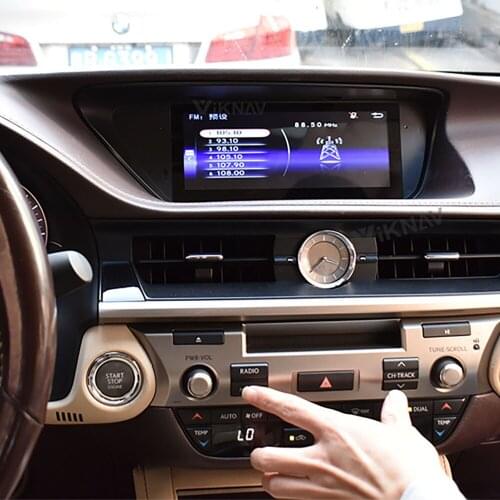 Car gps navigation multimedia player for lexus es250 es300 2013-2017 android car radio auto audio tape recorder autoradio
