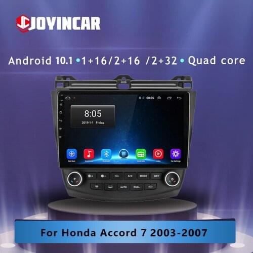 2.5D Quad Android 10.1 For Honda Accord 7 2003 2004 2005 2006 2007 Car Multimedia Video Player Auto Radio Gps Navigation 10.1