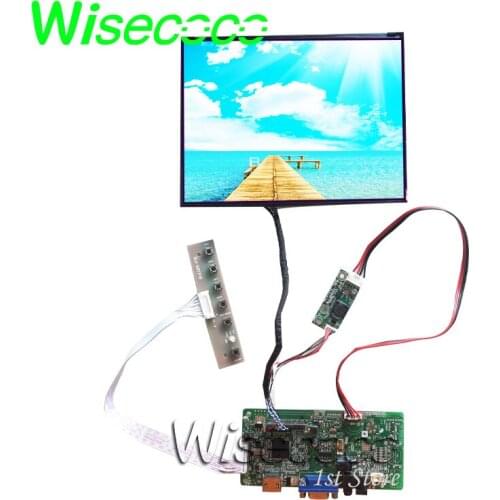 Wisecoco 8.4 Inch High Brightness Display 1024*768 TFT Lcd Outdoor Screen Up to 1500nits Lvds HDM I-Compatible Controller Board