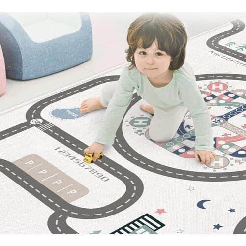 180*120*1/200*180*1CM Reversible Baby Play Mat Double-Sided Crawling Mat Waterproof Portable Soft Floor Toddlers Infants Carpet