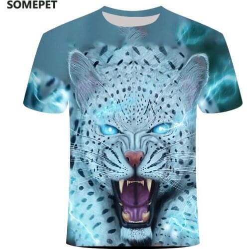 Animal World 3d T-shirt Mens Womens Fashion Hip Hop T-shirt Streetwear Pullover T-shirt Camisetas Hombre Top T-shirt