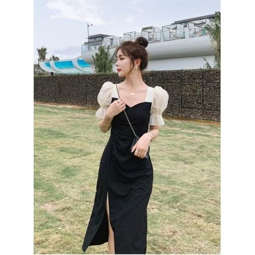 HKML Black Summer Dresses