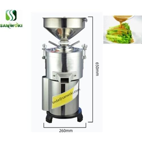 15kg/h Peanut Butter Making machine Sesame sauce maker machine sesame gringer machine peanut miller machine sesame grinder mill