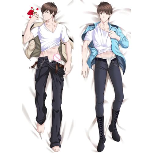 MMF Mr. Love Queen’s Choice anime characters KIRA ZEN SIMON & HAKU Pillow cover Love & Producer Dakimakura body pillowcase