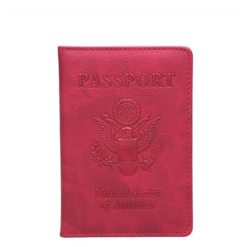 Fashion Passport Holder Women Leather Passport Cover Men Travel Passport Case Wallet Credit Card ID Holders