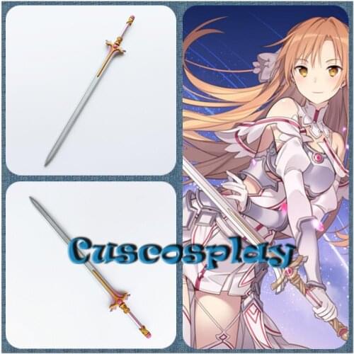 Sword Art Online Asuna Yuuki Sword Cosplay Prop SAO Alicization In Under World Weapons Halloween Fancy and Party Cosplay Props