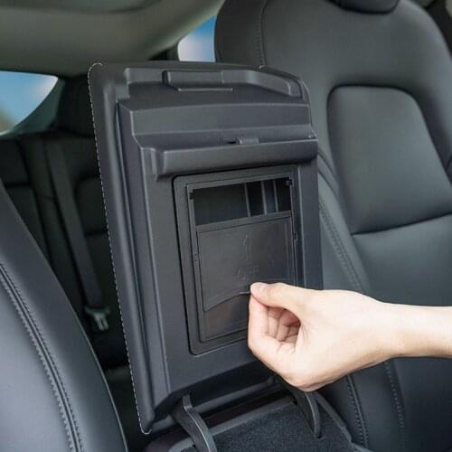 Center Console Organizer Armrest Hidden Storage Box for 21 Tesla Model 3 Y Car Accessory Auto Armrest Holder Box