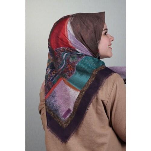 POLOİST LINEN FLAMLI SCARF DESEN-242 - RENK-08