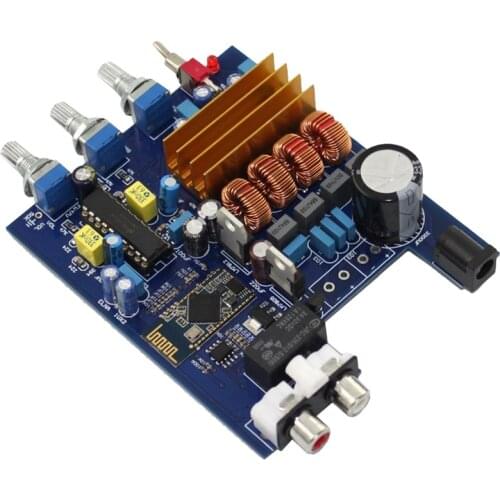Hot Power Amplifier TPA3116 + LM1036 Bluetooth 2.0 Class D Power Amplifier Board 2X50W