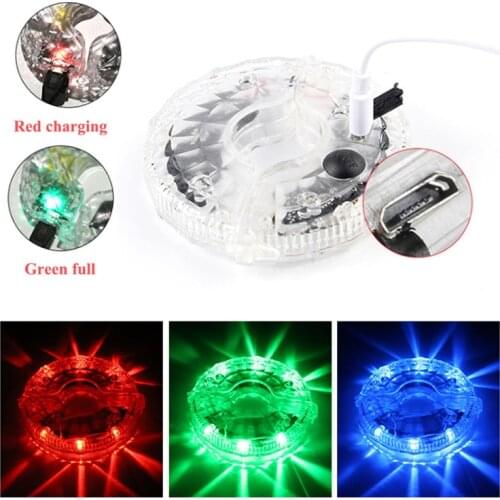 Bike Tire Lights USB Charging Waterproof 6 Colors Cycle Tire Wheel Valve Lights LED Kid Children Bike Bicycle Lamp