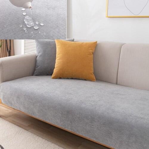 Waterproof Pet Animal Mattress on Sofa Couch Divan Cover Bench Chaise Chair Mat Long Seat Cushion
