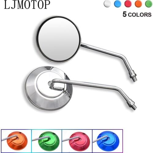 Motorcycle Rear View Mirror Electrombile Back Side Mirrors 8 10mm For Ducati HYPERMOTARD 821 SP