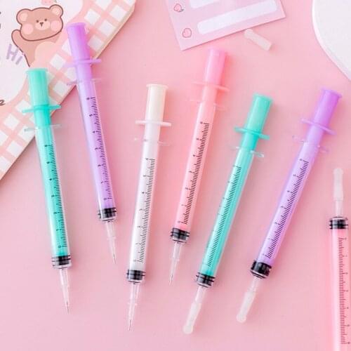 100 pcs/Lot, Wholesale, Promotion Novelty Pen, Syringe Style Ballpoint Pen, Doctor and Nurse Pen, Lovely Gift