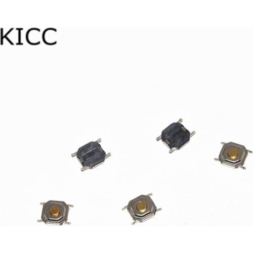 100Pcs Touch micro switch Copper 4*4*1.7MM 4X4X1.7MM SMD4