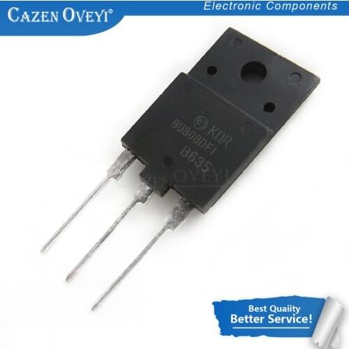 5pcs/lot BU808DFI TO-3PF BU808DF BU808D BU808 TO-3P new original In Stock